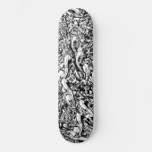 B&W Graffiti Madness Skateboard (Voorkant)