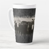 B&W HERD LATTE MUG (Angle gauche)