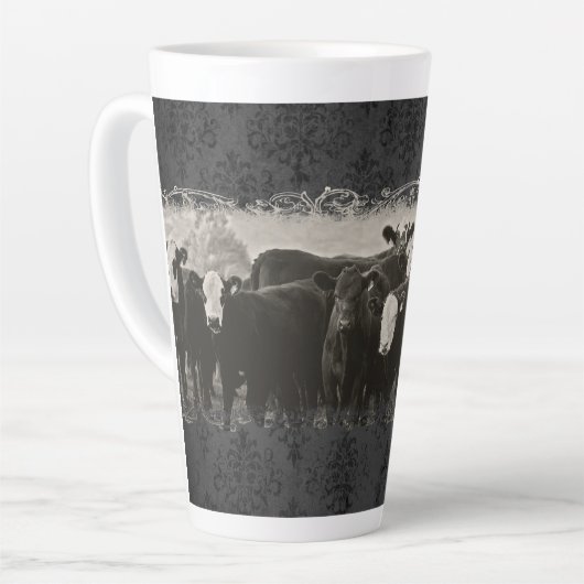 B&W HERD LATTE MUG (Angle gauche)