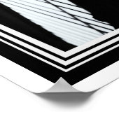  B&W Jazz Foto 12 x 16 Poster (Hoek)