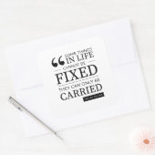 B&W kan geen vaste sticker zijn (Envelop)