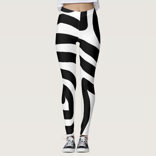B&W Leggings (Devant)