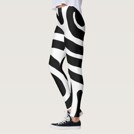 B&W-Leggings Leggings (Links)