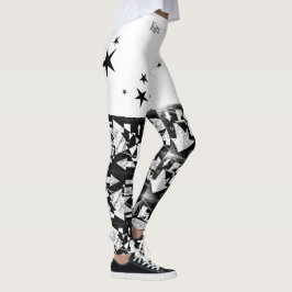 B&W-Leggings Leggings