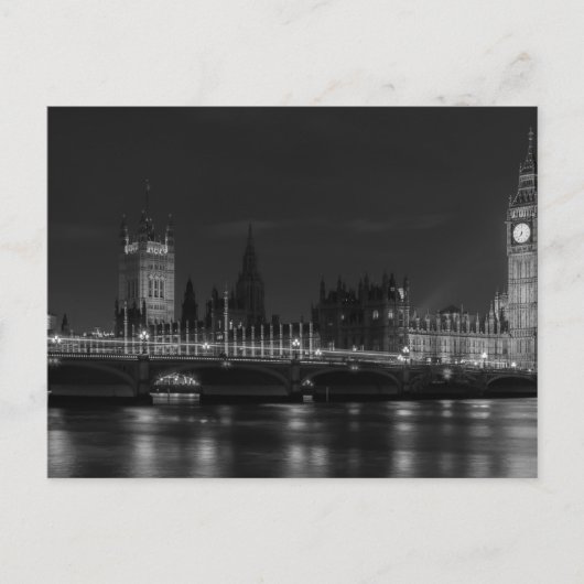 B&W Londen Briefkaart (Voorkant)