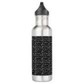 B&W Matrix design Bouteille d'eau inoxydable (Droite)