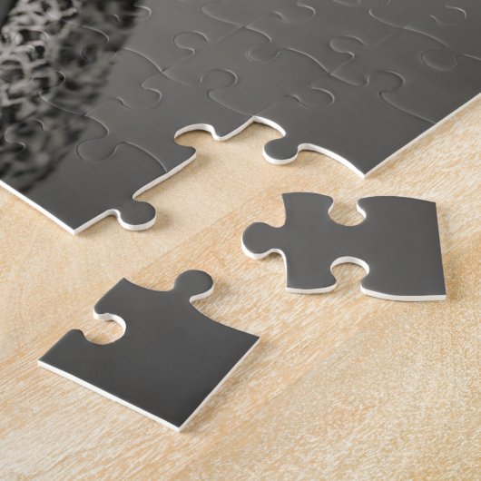 B&W Mode Foto Puzzel Classic Style Legpuzzel (Zijkant)