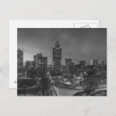 B&W Montreal Briefkaart (Voorkant / Achterkant)