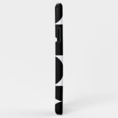 B&W mozaïek Case-Mate iPhone Case (Achterkant/rechts)