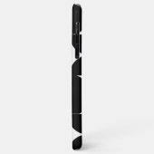 B&W mozaïek Case-Mate iPhone Case (Achterkant/links)