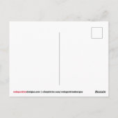 B+W Namib Desert Tree Briefkaart (Achterkant)