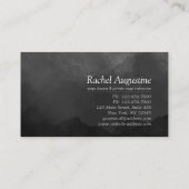 B&W Natural Reiki Master Yoga Mediation instructeu Visitekaartje (Achterkant)