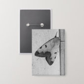 B&W - Ophiusa tirhaca, de groene draak Button (Voorkant / Achterkant)