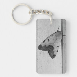 B&W - Ophiusa tirhaca, de groene draak Sleutelhanger