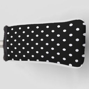 B&W-pokadots Golfheadcover