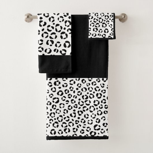B&W Poster de animal Sherpa Blanket (En situation)