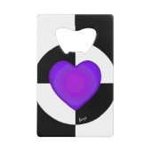 B&W Purple Hearts Beating (Devant)