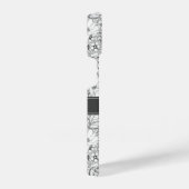 B&W-Roos voor ventilatortuin iPhone Hoesje (Rechterkant)