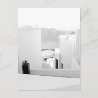 B&W Santorini 7 Briefkaart