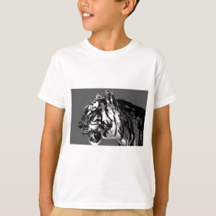 B&W Siberian Tiger T-shirt