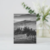 B&W Toscanië Briefkaart (Staand voorkant)