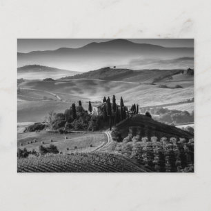 B&W Toscanië Briefkaart