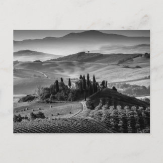 B&W Toscanië Briefkaart