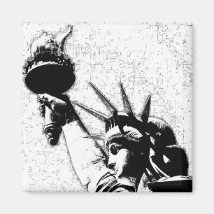 B&W Vrijheidsbeeld Magneet