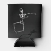 B&W X-Ray Skeletdansend Blikjeskoeler (Voorkant)