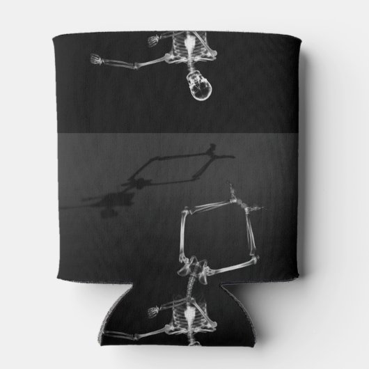 B&W X-Ray Skeletdansend Blikjeskoeler (Achterkant)