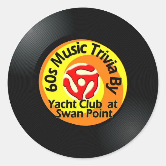 "B"-zijde 3 Ronde Sticker (Voorkant)