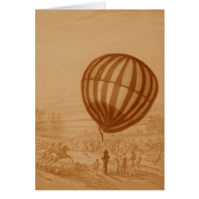 BA02285FAC01Z-First Manned Gas Balloon (Voorkant)