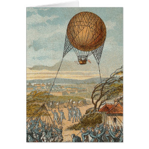 BA02561FAC05 Gay-Lussac et carte d'art de Biot