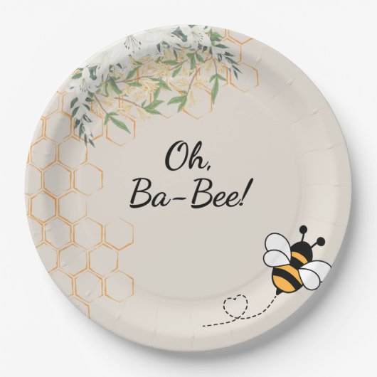 Ba-Bee  Papieren Bordje (Voorkant)