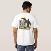 BA-contractant T-shirt (Achterkant volledig)