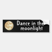 BA- Dans in de Moonlight-Bumpersticker Bumpersticker (Voorkant)