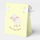 Baa. Baa. Baa. Cute Little Lamb Bedankdoosjes (Achterkant)