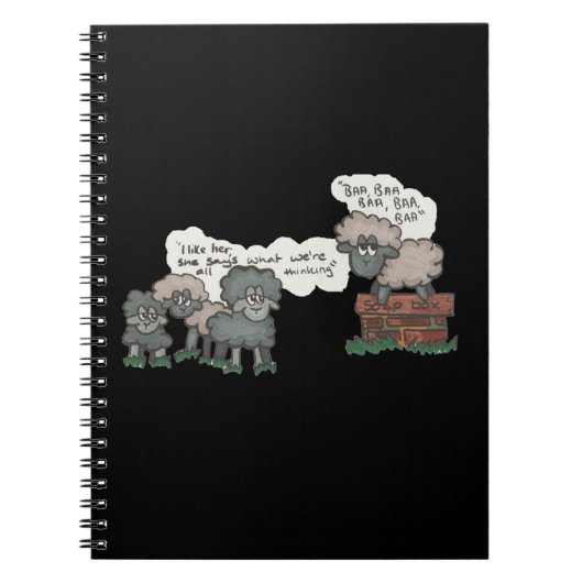 Baa, Baa, Baa Notitieboek (Voorkant)