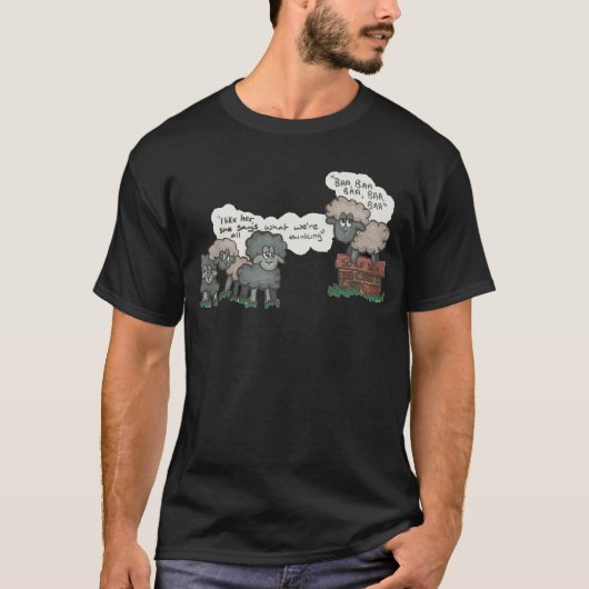 Baa, Baa, Baa T-shirt (Voorkant)