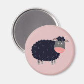Baa Baa Black Sheep Magneet (Voorkant / Achterkant)