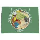 Baa, Baa, Black Sheep Verjaardagsfeestje Collectie Groot Cadeauzakje (Voorkant)