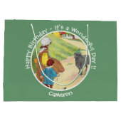 Baa, Baa, Black Sheep Verjaardagsfeestje Collectie Groot Cadeauzakje (Achterkant)