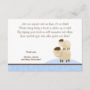 Baa Baa Sheep (couleur bleue) Cartes de boîtier RS