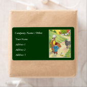 Baa, baa, zwarte schapen, heb je wol? etiket (Insitu)