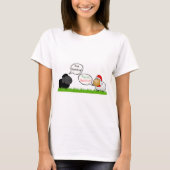 Baa Humbug - Fleece Navidad T-shirt (Voorkant)