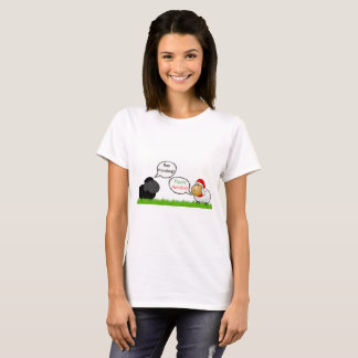 Baa Humbug - Fleece Navidad T-shirt