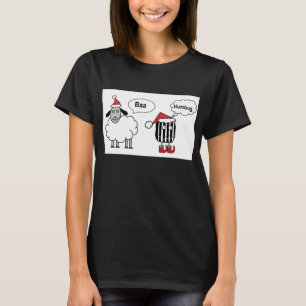 Baa Humbug Funny Festive T-shirt