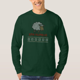 Baa Humbug kerstmis T-shirt