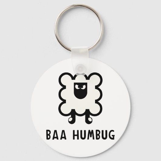 Baa Humbug Sleutelhanger (Voorkant)