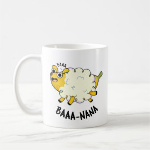 Baa-nana Funny Banana Pun Koffiemok